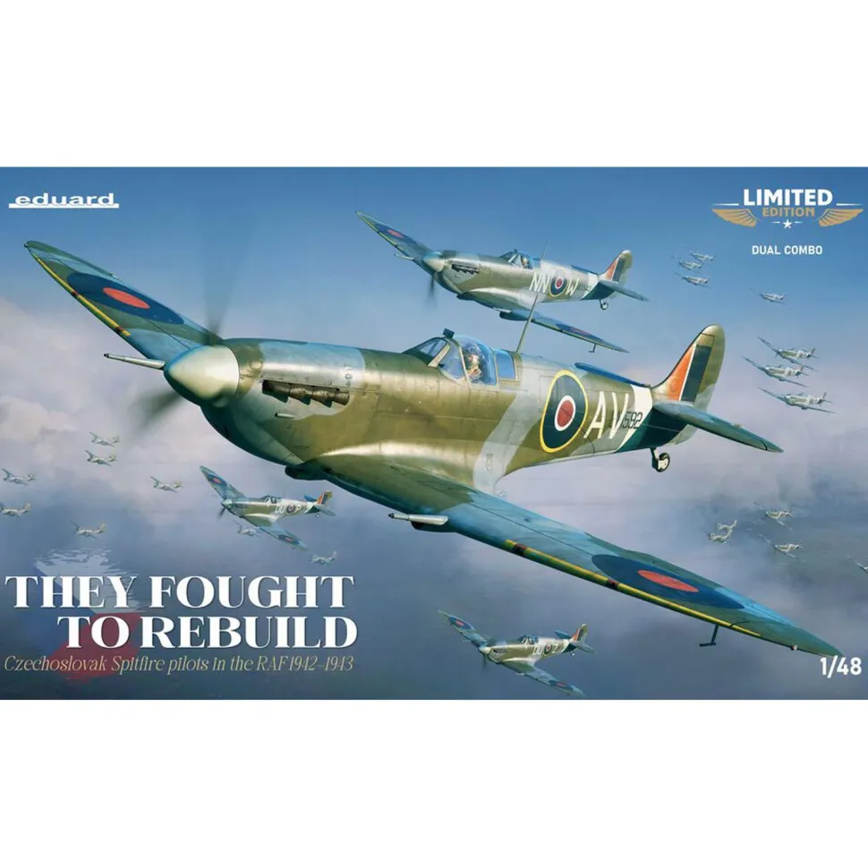 Maquette avion : Spitfire Mk.Vb Dual Combo - Eduard