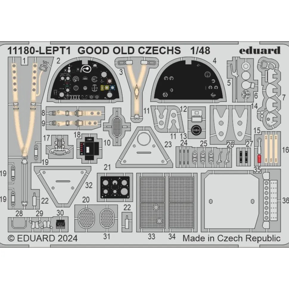 Maquette avion : Spitfire Mk.Vb Dual Combo - Eduard