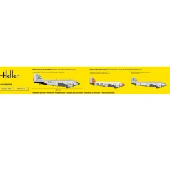 Maquette Avion : STARTER KIT - C-47 DAKOTA - Heller