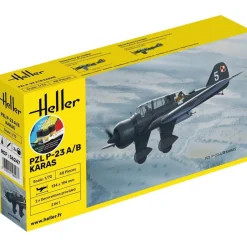 Maquette Avion : STARTER KIT - PZL 23 Karas - Heller