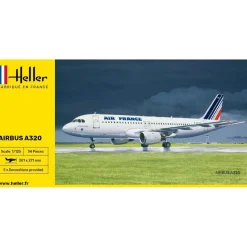 Maquette avion : Starter Kit : Airbus A320 Air France - Heller