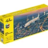 Maquette Avion Starter Kit : Super Constellation TWA - Heller