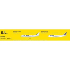 Maquette avion : Starter Kit : B-747 Af - Heller