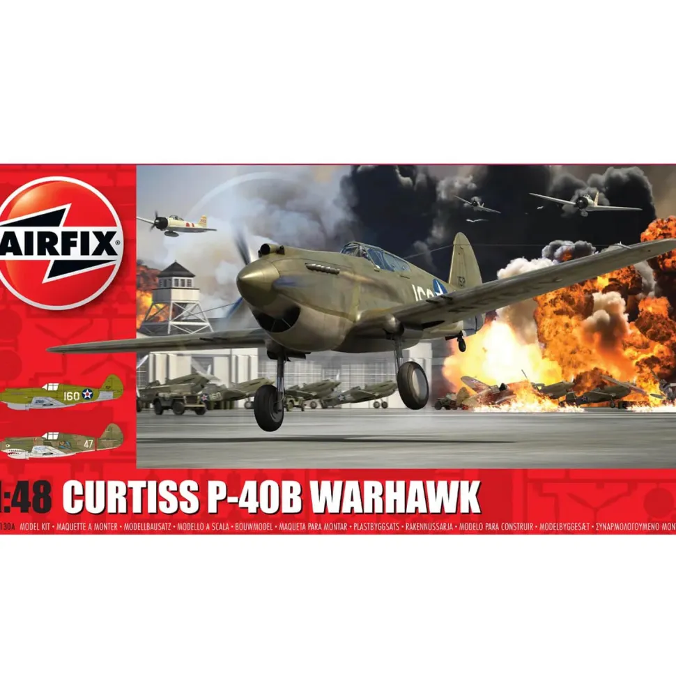 Maquette Avion :Curtiss P-40B Warhawk - Airfix