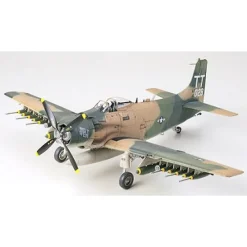 Maquette avion : Douglas A-1J Skyraider U.S. Air Force - Tamiya