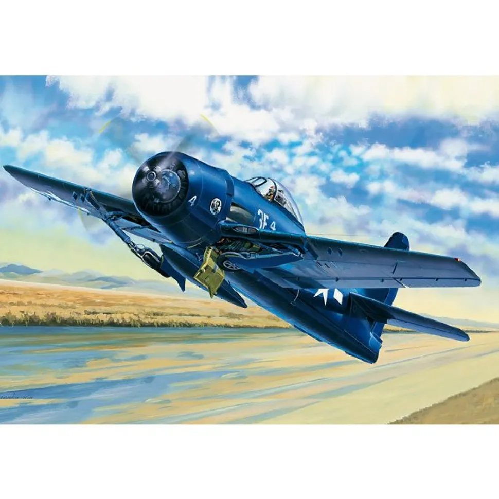Maquette avion : F8F-1 Bearcat - Hobby Boss
