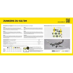 Maquette avion : Junkers JU 52 - Heller