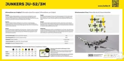 Maquette avion : Junkers JU 52 - Heller