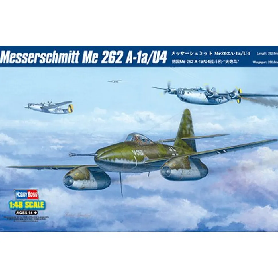 Maquette avion : Messerschmitt Me 262 A-1a/U4 - Hobby Boss