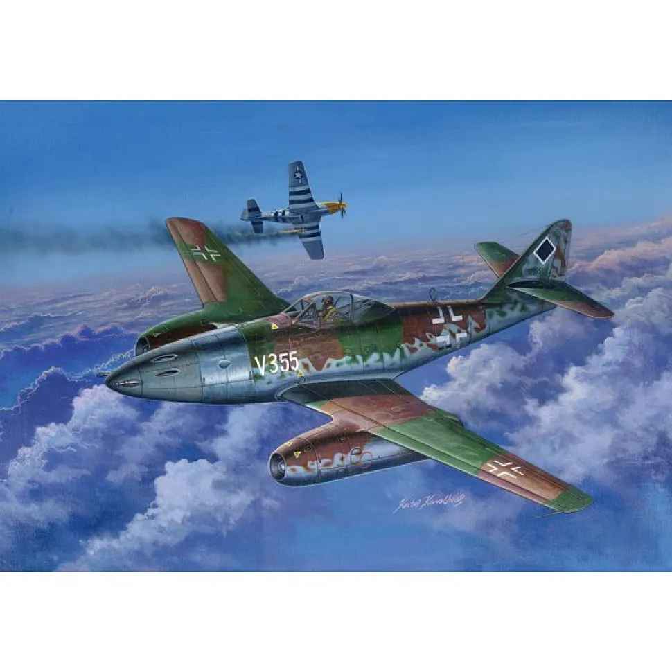 Maquette avion : Messerschmitt Me 262 A-1a/U5 - Hobby Boss
