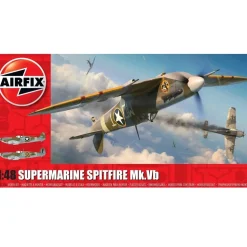 Maquette avion militaire : Supermarine Spitfire Mk.Vb - 1:48e - Airfix