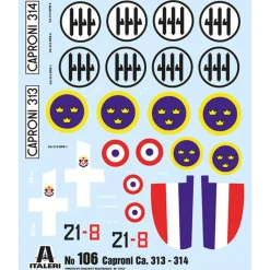 Maquette avion militaire : Caproni Ca.313/314 Vintage Edition - Italeri