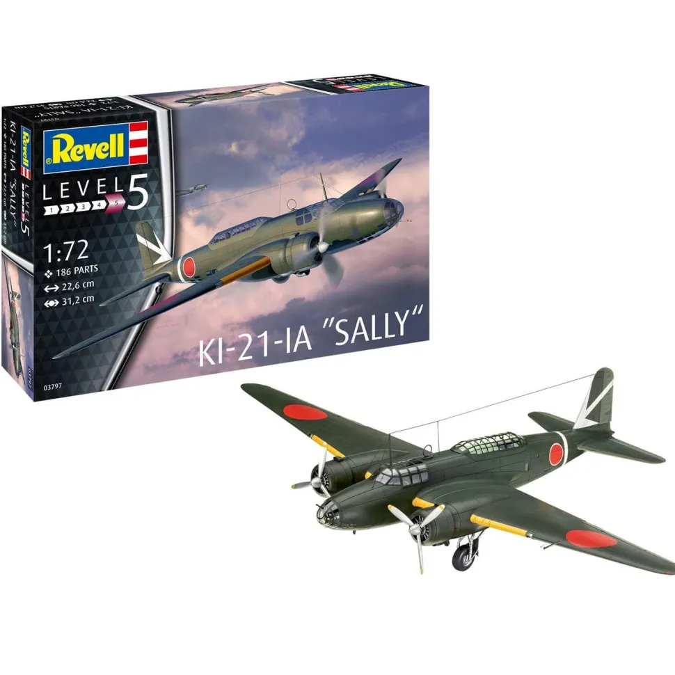 Maquette avion militaire : Ki-21-la - Revell