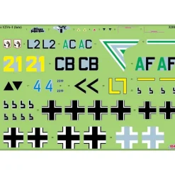 Maquette avion militaire allemand : HS 123A-1 WWII - ICM