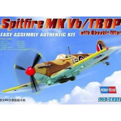 Maquette avion : Spitfire MK Vb/TROP Aboukir Filter - Hobby Boss