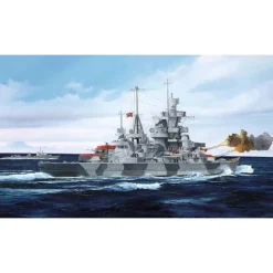 Maquette bateau : Croiseur allemand Admiral Hipper 1940 - Trumpeter