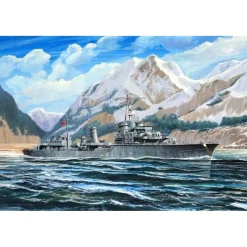 Maquette bateau : Destroyer allemand Z-28, 1945 - Trumpeter