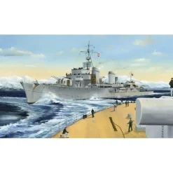 Maquette bateau : Destroyer allemand Z-25, 1944 - Trumpeter