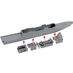 Maquette bateau : JMSDF Navire de défense FFM-1 Mogami - Tamiya