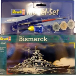 Maquette bateau : Model-Set : Bismarck - Revell