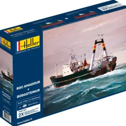 Maquette bateau : Roc Amadour et Bodasteinur Twinset - Heller