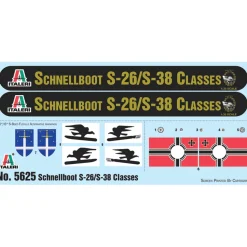 Maquette bateau : Schnellboot S-26/S-38 - Italeri