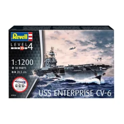 Maquette bateau : Starter Kit : USS Enterprise CV-6 - Revell