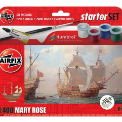 Maquette bateau : Starter Set : Mary Rose - Airfix