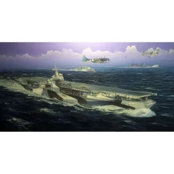 Maquette bateau : USS Ranger CV-4 - Trumpeter