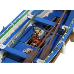 Maquette bateau bois : BARQUERA, Bateau à moteur de la mer Cantabrique - Disarmodel
