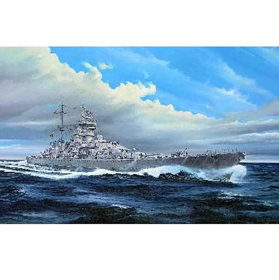 Maquette bateau : Croiseur de bataille allemand Prinz Eugen 1945 - Trumpeter