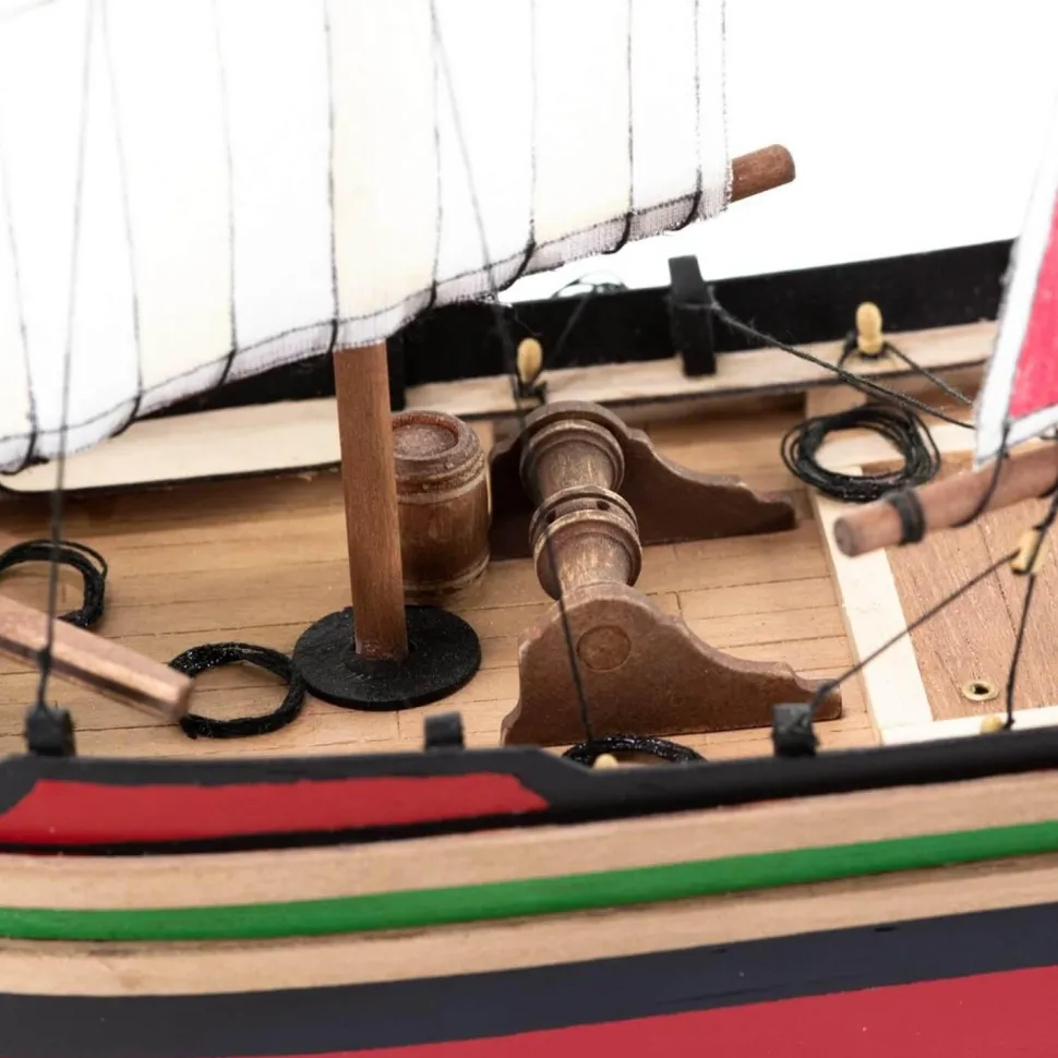 Maquette bateau de pêche : Trabaccolo - Amati