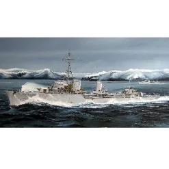 Maquette bateau : Destroyer allemand Zerstorer Z-25 1944 - Trumpeter