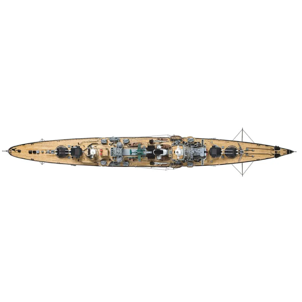 Maquette bateau en bois : Prinz Eugen - OCCRE