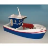 Maquette bateau en bois : Bateau de plongée - Soclaine