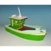 Maquette bateau en bois : Bateau de pêche - Soclaine