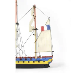 Maquette bateau en bois : easy kit : frégate Hermione La Fayette - Artesania