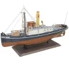 Maquette bateau en bois : Remorqueur basque Altsu Mendi - Disarmodel