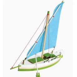 Maquette bateau en bois : Voilier monocoque Llaud Mallorquin Palma - Artymon