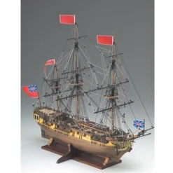 Maquette bateau en bois : HMS Greyhound - Corel