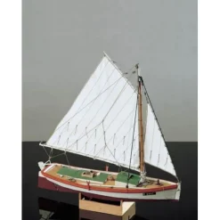 Maquette bateau en bois : Flattie - Corel
