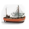 Maquette bateau en bois : Bateau de pêche aux crabes Cux 87 - Billing boats