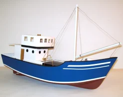Maquette bateau en bois : Thonier - Soclaine