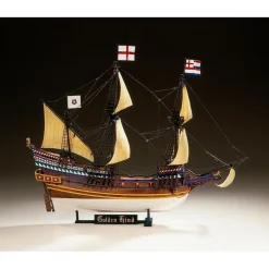 Maquette bateau : Golden Hind - Heller