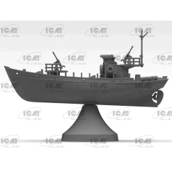 Maquette bateau: KFK Kriegsfischkutter, Bateau allemand de la Seconde Guerre mondiale - ICM