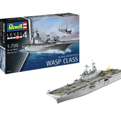 Maquette bateau militaire : Transporteur d'assaut USS WASP - Revell