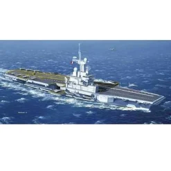Maquette bateau : Porte-avions Charles de Gaulle - Heller