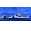 Maquette bateau : Porte-avions USS CV-14 Ticonderoga 1945 - Trumpeter