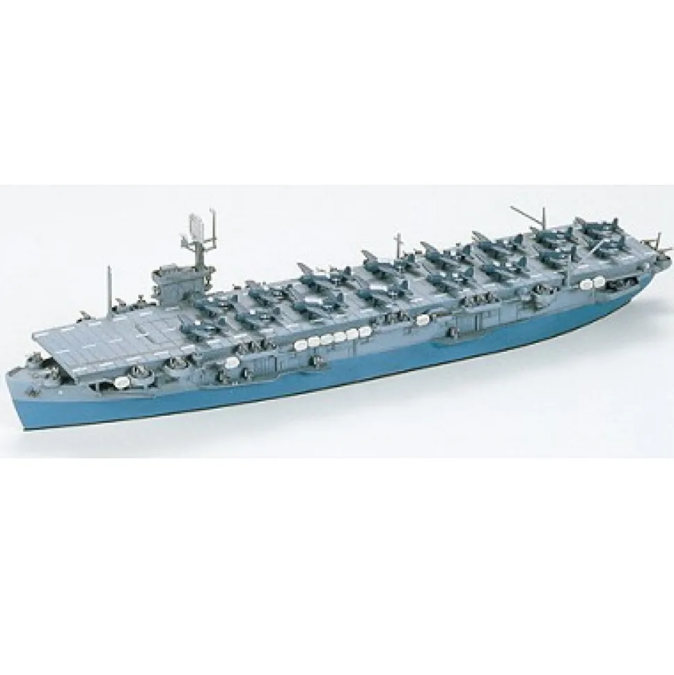 Maquette bateau : Porte-avions USS Bogue CVE-9 - Tamiya