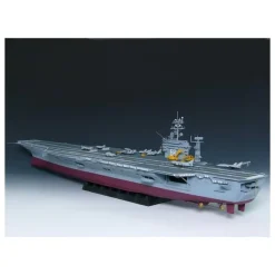 Maquette bateau : Porte-avions nucléaire US CVN-68 Nimitz 1975 - Trumpeter